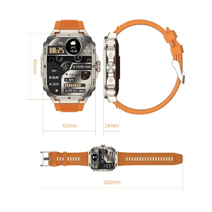Kalobee / GW20 Akıllı Saat (Çift Kordonlu)