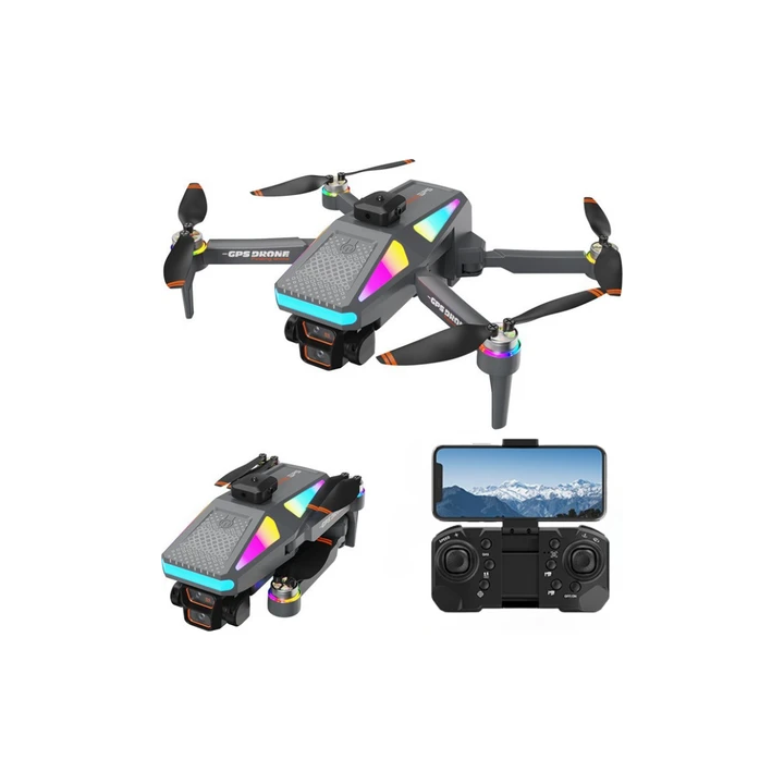 S5 Pro Akıllı Drone Katlanabilir ve 4K HD Kameralı Çift Lensli